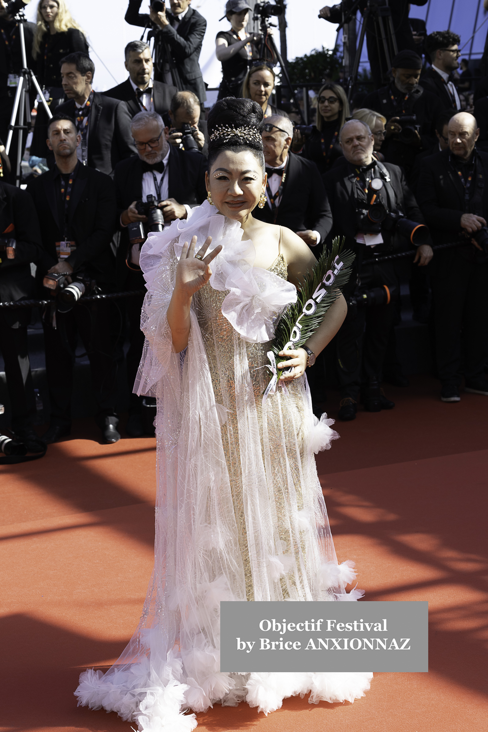  77th Cannes film festival may 18th, 2024 - Show attends the 18mai, France on February 28th, 2025 - Photos by Brice ANXIONNAZ (Objectif Festival)